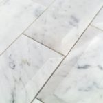 Beveled White Carrara 3X6 Polished