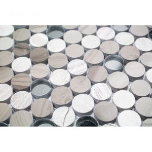 Vision Circles Athens Grey & Woodvein Bianco With Mirror