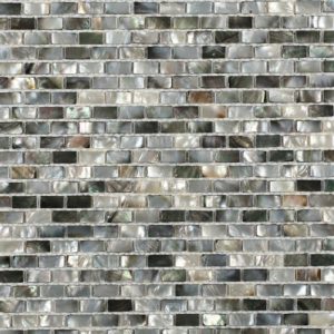 Pearl Brick Black Lip Semi-Precious