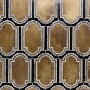 Ornato Brescia – Brass, Bardiglio Imperial Black Jade