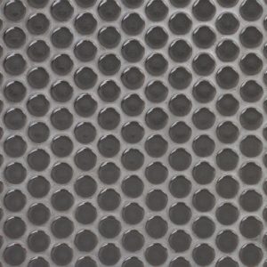 Simple Rimmed Penny Rounds Charcoal