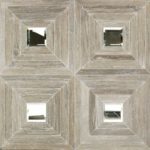 Tonya Comer Boulevard Tennessee Taupe 16″ X 16″ With Antique Mirror
