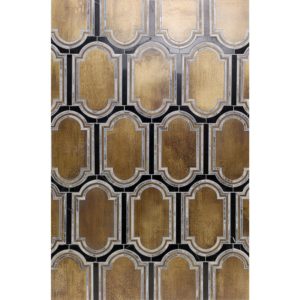 Ornato Brescia – Brass, Bardiglio Imperial Black Jade