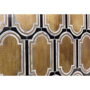 Ornato Brescia – Brass, Bardiglio Imperial Black Jade
