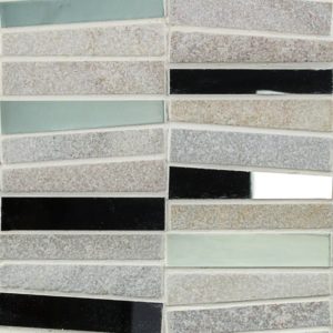 Vision Trapezoid White Quartz With Mirror