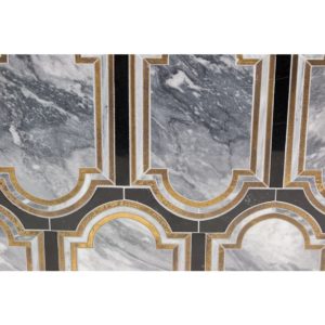 Ornato Messina – Bardiglio Imperial, Brass  Jade