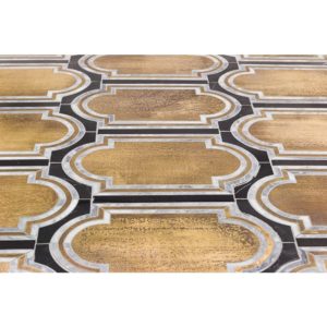 Ornato Brescia – Brass, Bardiglio Imperial Black Jade