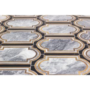 Ornato Messina – Bardiglio Imperial, Brass  Jade