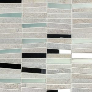 Vision Trapezoid White Quartz With Mirror