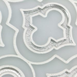 Mj Emblem Super White Frosted, Silver Dust Line Super White Frosted