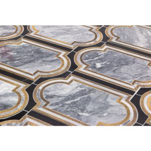 Ornato Messina – Bardiglio Imperial, Brass  Jade