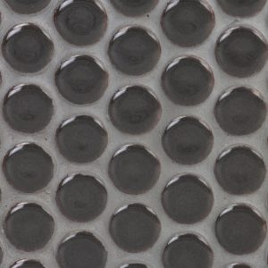 Simple Rimmed Penny Rounds Charcoal