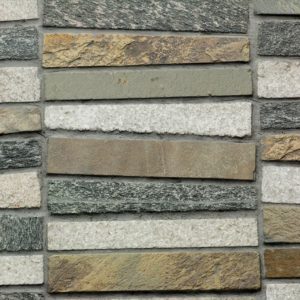 Vision Trapezoid Black, White & Multicolored Quartz