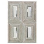 Tonya Comer Boulevard Tennesse Taupe 16X24 With Dark Gray Mirror Insert