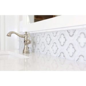 Mj Emblem Super White Frosted, Silver Dust Line Super White Frosted