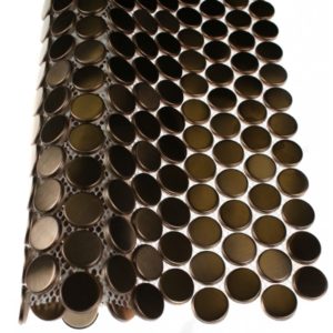 Metal Copper 3 / 4 Circles