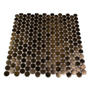 Metal Copper 3 / 4 Circles