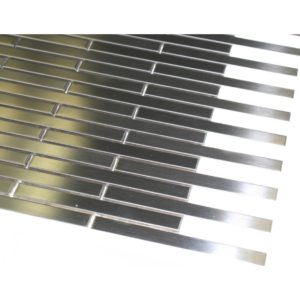 Metal Stainless 3 / 8X 4 Brick