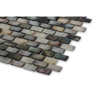 Pearl Brick Black Lip Semi-Precious
