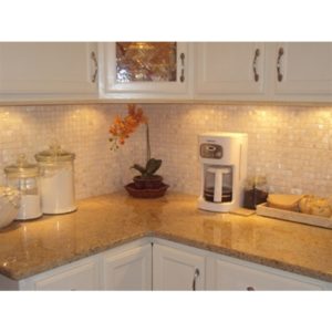 Pearl White Flat 1X1 Squares