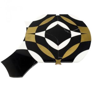 Kaleidoscope Mystique – Nero Marquina, White Thassos