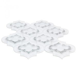 Mj Emblem Super White Frosted, Silver Dust Line Super White Frosted