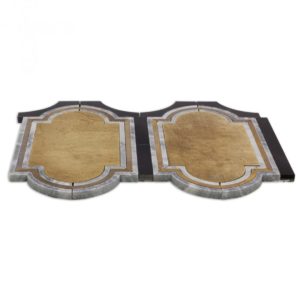Ornato Brescia – Brass, Bardiglio Imperial Black Jade