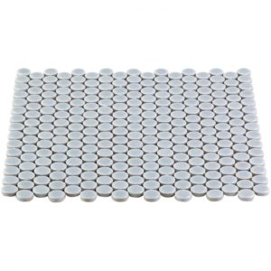 Simple Rimmed Penny Rounds Mist Gray