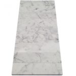 Stone Brushed 2X8 White Carrara