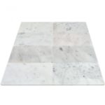 Beveled White Carrara 3X6 Polished