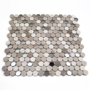 Vision Circles Athens Grey & Woodvein Bianco With Mirror