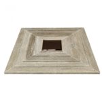Tonya Comer Boulevard Tennessee Taupe 16″ X16″ With Bronze Mirror Insert