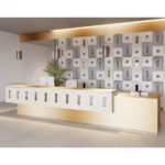 Tonya Comer Boulevard Travertine 16 X 16 Inch With Antique Mirror Insert