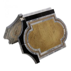 Ornato Brescia – Brass, Bardiglio Imperial Black Jade