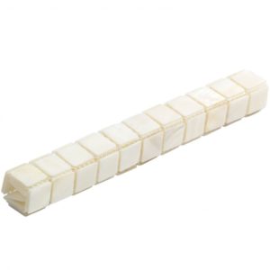 Pearl White Flat 1X1 Squares