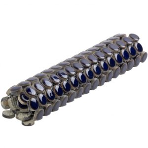 Simple Rimmed Penny Rounds Cobalt