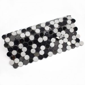 Vision Circles Nero Marquina & White Carrara With Mirror