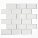 White Thassos 2X4 Beveled Brick
