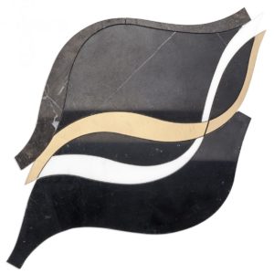 Mj Careen – Nero Marquina, Saint Laurent, Brass Asian Statuary