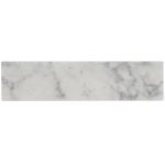 Stone Brushed 2X8 White Carrara