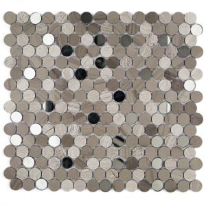 Vision Circles Athens Grey & Woodvein Bianco With Mirror