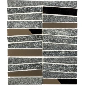 Vision Trapezoid Black Quartz With Bronze Mirror