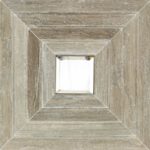Tonya Comer Boulevard Tennessee Taupe 16″ X 16″ With Antique Mirror
