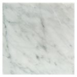 White Carrara “C” 12X12 Polished
