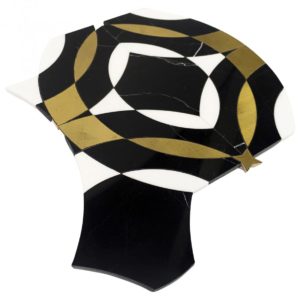 Kaleidoscope Mystique – Nero Marquina, White Thassos