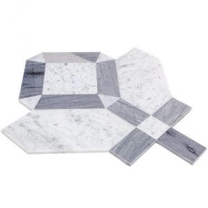 Mj Immaculata – White Carrara Burlington Gray