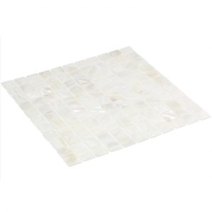 Pearl White Flat 1X1 Squares