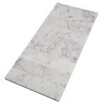 Stone Brushed 2X8 White Carrara