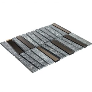 Vision Trapezoid Black Quartz With Bronze Mirror
