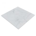 White Carrara “C” 12X12 Polished